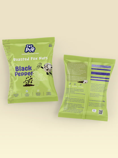Fox Nuts Black Pepper